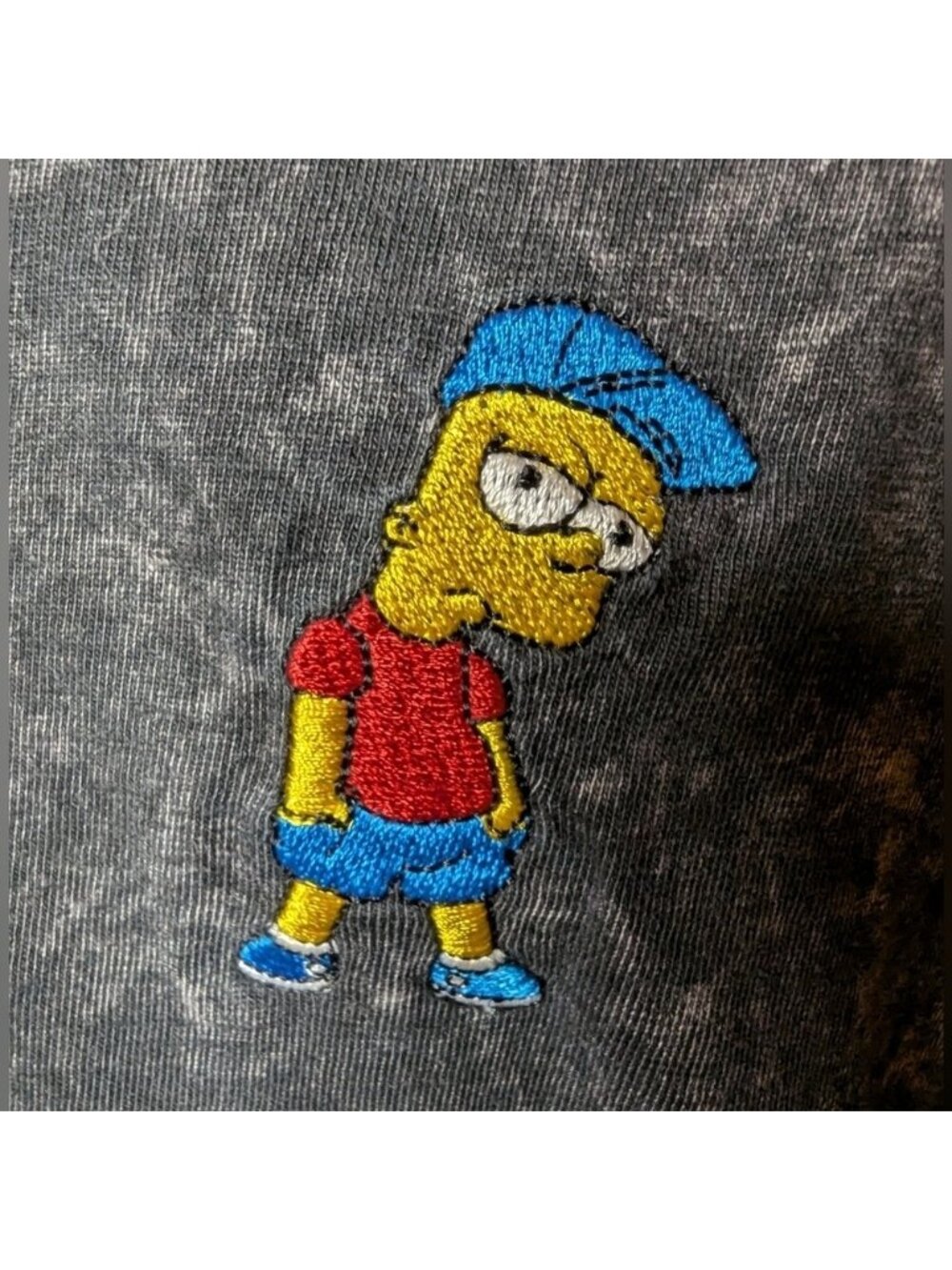 Vintage The Simpsons Bart Simpson NEFF tee, acid wash Size large - Picture 8 of 11